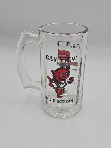 Tazza vetro scuola superiore