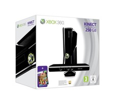 Xbox 360 Slim 250 GB nero
