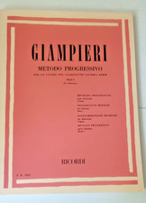 Giampieri: Metodo progressivo per clarinetto - Parte 1 (II edizione).  Ricordi  