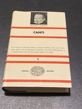 Canti Giacomo Leopardi Ed