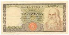 50000 LIRE BANCA D'ITALIA