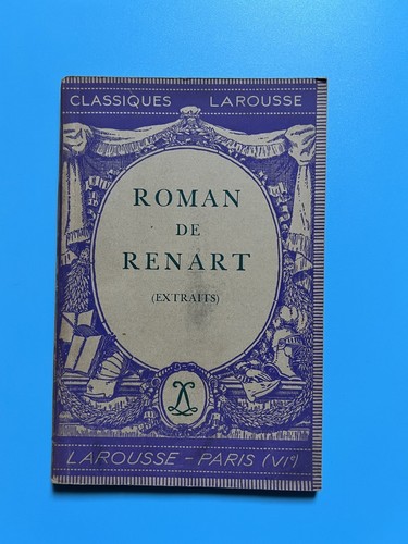 Roman renart classique - roman,