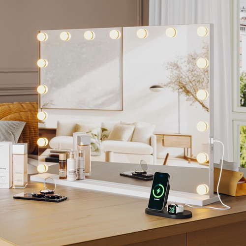 Specchio vanity illuminato con - illuminato,