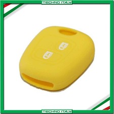 ✅ GUSCIO CHIAVE COVER TOYOTA AYGO YARIS RAV4 PEUGEOT SILICONE GIALLO TOYOTA-45 ✅