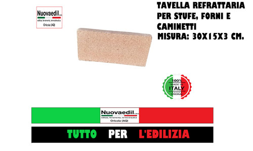 Mattone refrattario tavella - refrattario,