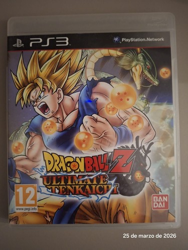 Ps3 dragon ball z - ball, ultimate