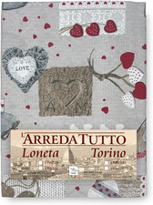 Telo Arredo COPRITUTTO Gran FOULARD Copriletto COPRIDIVANO Tessuto TIROLESE HOLL