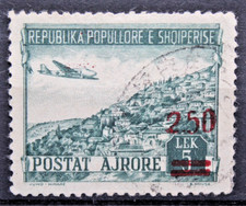 Albania 1952 Paesaggi Aereo