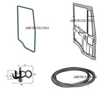 Guarnizione gomma porta cabina DX SX ADATTO A Iveco EUROCARGO STRALIS FIRE CURS