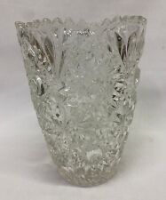 Vaso in cristallo altezza 24 cm Ø 18/10 cm arredamento arredo fiori e piante