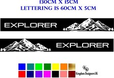 Adesivo laterale Explorer