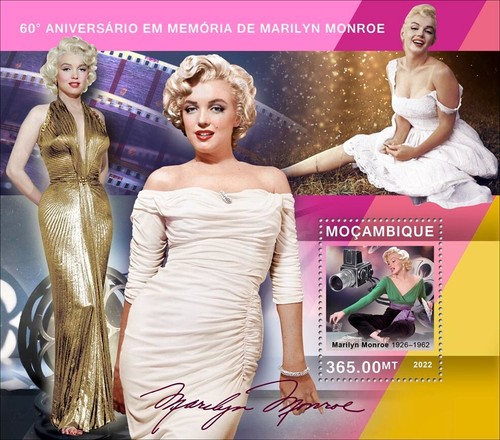 Francobolli marilyn monroe - marilyn,