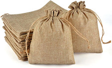 20 Pezzi Sacchetti Juta