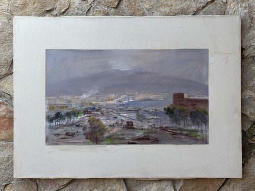 Quadro napoli panorama - -napoli, panorama-