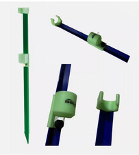 N. 2 Picchetti reggicanna da pesca in alluminio + un omaggio OPZIONALE