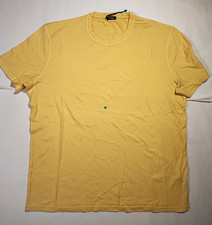 T-SHIRT KITON GIALLA COTONE CASHMERE TAGLIA L (T32) NUOVA SENZA ETICHETTE