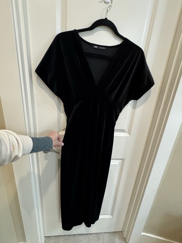 Abito midi zara - zara, nero