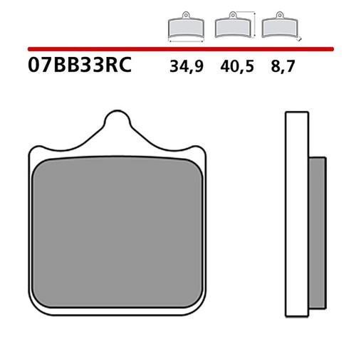 Brembo kit pastiglie - brembo,