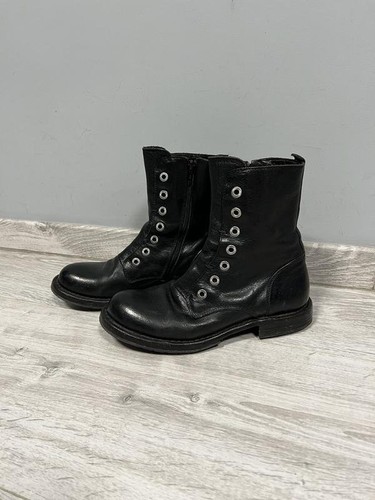 Stivali donna moma pelle nera - donna,