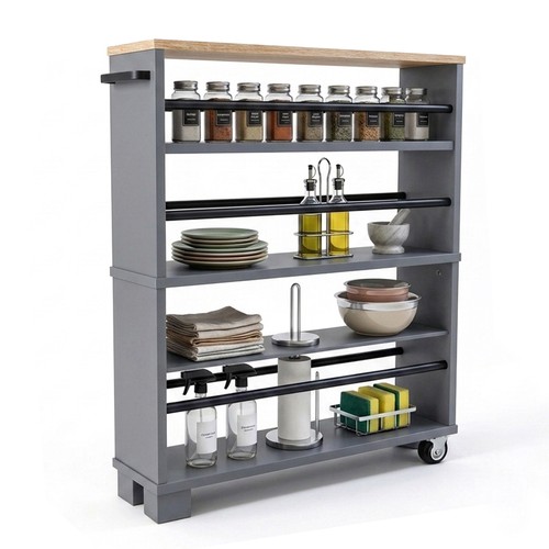 Carrello per nicchia - ,, scaffale