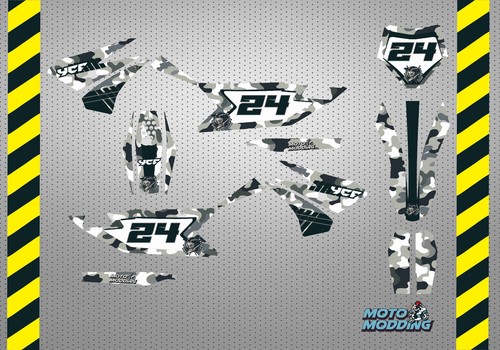 Pegatinas pitbike ycf bigy - ycf,