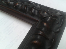 ANTICA CORNICE IN LEGNO E PASTIGLIA 31,5X25 CM OTTIMA