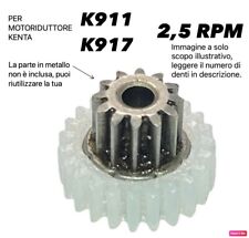 Ingranaggio ricambi per motoriduttore KENTA 2,5rpm 23denti coclea stufa a pellet