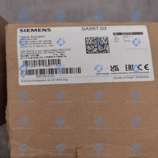 1PZ Nuovo Siemens SAX61.03 Consegna Gratuita Alta Qualità