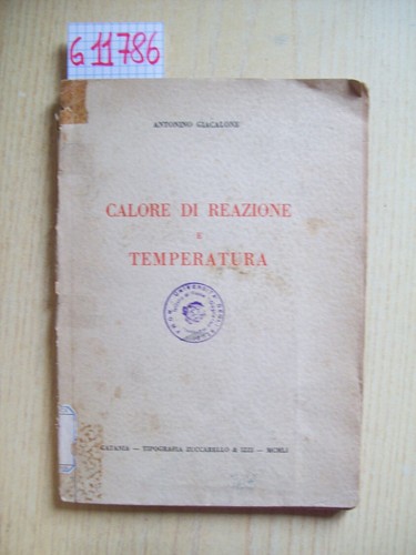 Giacalone calore di - a.,