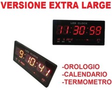 Orologio XL digitale led x