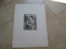 BRUNO SAETTI ETCHING 1965 LOW