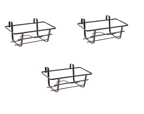 3pz balconiera reggi vaso - 3pz,