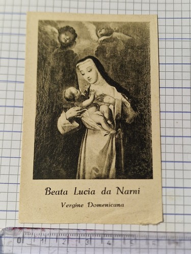 Santino holy card - holy, beata