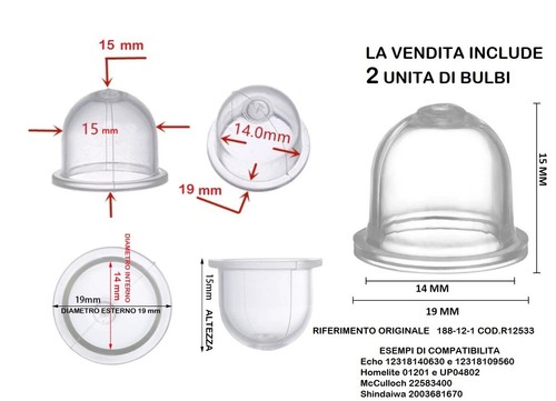 Pezzi pompetta benzina - pezzi,