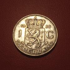 Olanda Moneta 1 Gulden 1955