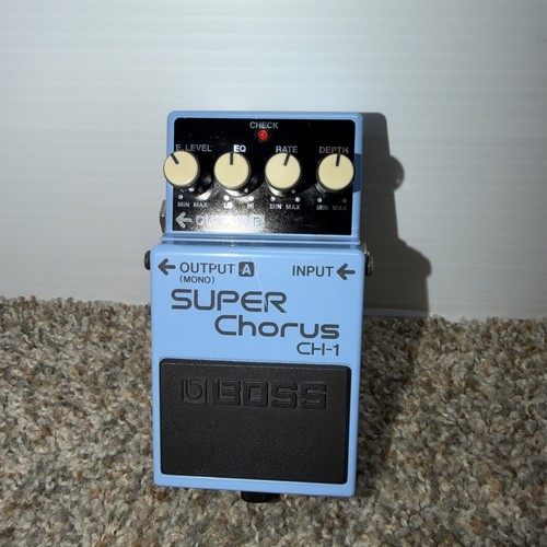 Boss super chorus - boss, pedale