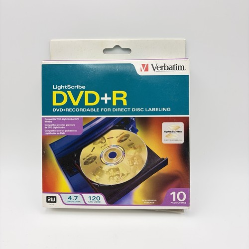 Verbatim lightscribe dvd - verbatim, dvd+r