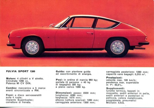 Lancia fulvia sport - sport, zagato