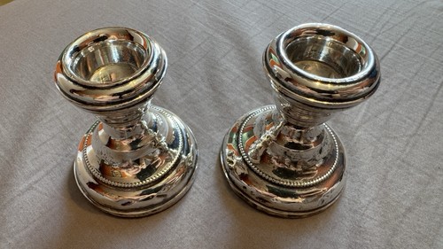 Coppia piccoli candelabri - coppia,