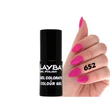 Layla Layba Smalto Gel Polish Uv Per Unghie Semip. Strawberry Fever 652 5ml