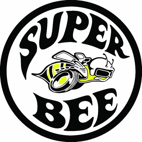 Adesivo super bee rat - rat, old