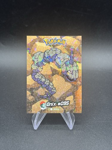 Pokemon onix cracked ice holo - pokemon,