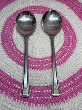 TWO STAINLESS STEEL SHEFFIELD