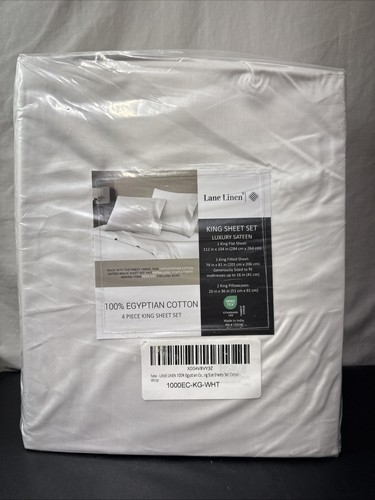 Set lenzuola lane linen king - lenzuola,