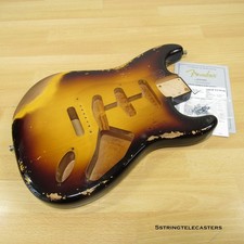 Corpo Stratocaster Fender Custom Shop El Diablo 56 Heavy Relic 2TSB Vintage Nitro
