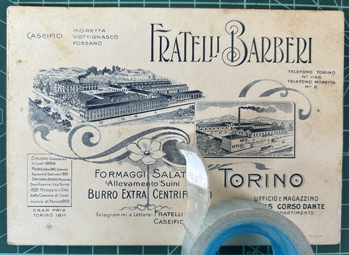 Rara cartolina caseificio - rara,