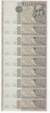 LOTTO X9  1000 LIRE MARCO POLO  1982 LETTERA - C     FDS