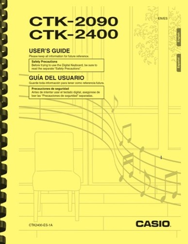 Casio ctk 2400 - casio, ctk-2090