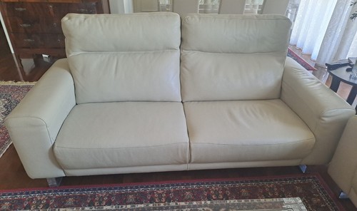 Divano pelle posti - 3,