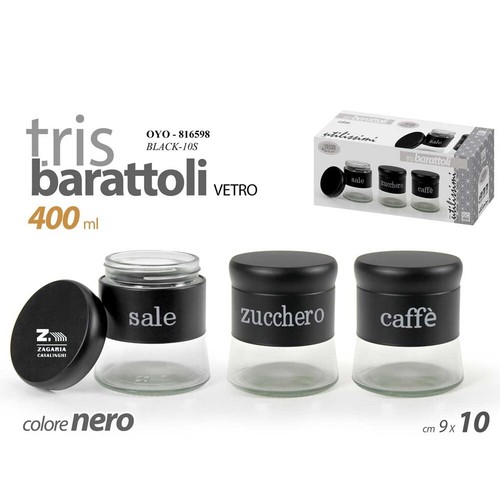 Set tris barattoli cucina - set,